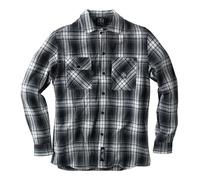 Chemise En Flanelle West Coast Choppers Riser Gris Blanc "Neuf" WCCWS150GR