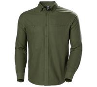 Helly Hansen F2F Organic Cotton Flannel Hommes Chemise S Vert foncé olive