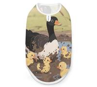Chemise en forme d'oie mignonne pour chien et chat de petite et moyenne taille, tissu doux extensible et protection UV, vêtements toutes saisons pour la promenade