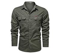 Chemise en Jean avec Boutons-Pression pour Homme, Chemises