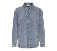 Chemise en jean femme Only Vera Bleu M