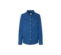 Pepe Jeans Chemisier en jean femme Regular PL304894 Bleu Taille S