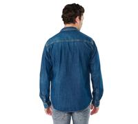 Chemise en jean Le Temps des cerises Juanito Bleu L
