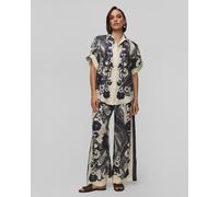 Chemise En Lin à Manches Courtes Alemais Mickey Shirt 5133t-navy L