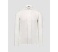 Chemise En Lin Blanche Gran Sasso Vintage 6118350002-1 3XL