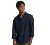 Superdry Studios Casual Linen Long Sleeve Shirt Marron S Homme
