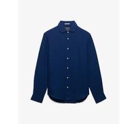 Chemise en lin Superdry Riviera Bleu 2XL