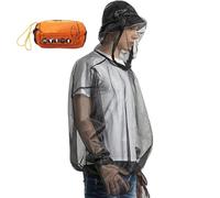 Chemise en maille filet - Vêtement anti-mouches avec protection complète en maille - Équipement de protection flexible et respirant - Pour camping, aventure, randonnée, pêche - Unisexe