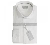 Chemise en maille performance slim Michael Kors Blanc 43