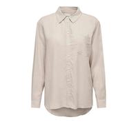 Chemise en mélange de lin femme Only Tokyo Pnt - moonbeam - L M