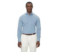Chemise en piquÃ© slim Michael Kors Solid Bleu 40