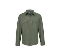 Craghoppers Chemise manches longues Expert Kiwi – UPF 40+ et poche zippée – Vert M