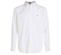 Chemise En Popeline Tommy Hilfiger Core Flex, Couleur Unie, Ybr L