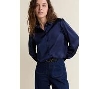 Chemise en satin - A Callie - XS - Encre - Femme - Etam