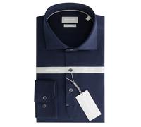 Chemise en tricot slim Michael Kors Camicia Bleu 42