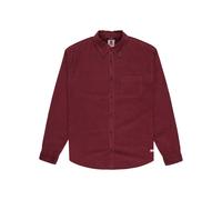 Element Button Down Corduroy Regular Fit Long Sleeve Shirt Rouge M Homme