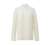 Chemise en viscose à plis plats et patte de boutonnage cachée femme COMMA Blanc 38