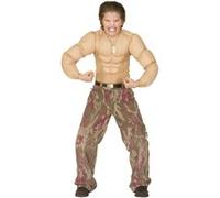 Widmann S.r.l. T-shirt enfant Super musclé 11/14 ans Multicolore