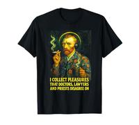 Chemise esthétique Vintage avec Citation Artistique et Humour pour Artistes T-Shirt