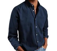 Chemise Ete Homme - Chemise de Travail à Carreaux Homme Manches Courtes Chemise de Loisirs Tendance Chemise Col Rever Costume Homme Mariage Holiday Chemises Hawaïennes