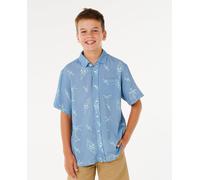 Rip Curl Eternal Shred Short Sleeve Shirt Bleu 12 Years Garçon