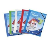 Chemise Exacompta - Chemise Personnalisable 3 rabats Elastique polypro A4 Krea Cover Assortis Couleurs Assorties G