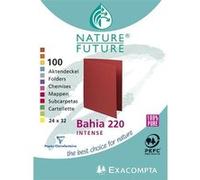 EXACOMPTA Paquet de 100 chemises Rock's en carte 210 g, coloris blanc