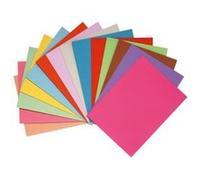 Exacompta - Réf. 410000E - Paquet de 100 chemises rigides Forever® 220 g/m2 - chemises 100% recyclées et certifiées Ange Bleu - dimensions 24 x 32 cm pour format A4 - 10 couleurs assorties