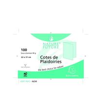 Chemise Exacompta - Paquet De 100 Sous Chemises 22x31cm Cotes De Plaidories 90g Blanc