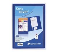 Chemise Exacompta - Paquet de 50 chemises 24x32cm "Foldyne 250" Imprimées Fuchsia