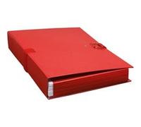 Chemise extensible extensor à rabats 24x32 rouge G