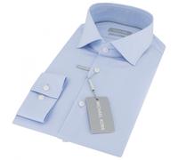 Chemise extensible slim sans embalage Michael Kors Poplin Bleu 44