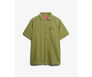 Chemise exturÃ©e Ã manches courtes Superdry The Merchant Store Vert XL