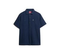 Chemise exturÃ©e Ã manches courtes Superdry The Merchant Store Bleu XL