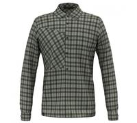 Chemise Fanes Flannel Shadow Dark Olive - Chemise | Salewa M