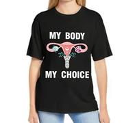 Chemise Feminist Rights - T-shirts d'été pour femmes, haut graphique My Choice | T-shirt féministe décontracté avec déclaration audacieuse, t-shirt militant confortable pour femmes soutenant l'égalité