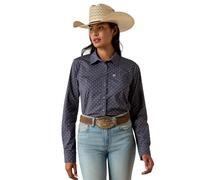 Chemise femme Ariat Kirby Bleu S
