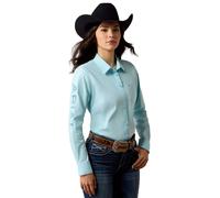 Chemise femme Ariat Team Kirby Bleu L