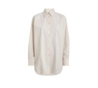 Calvin Klein Jeans Loose MONOLOGO Shirt J20J221866 Hauts tissés, Beige (Putty Beige), M Femme