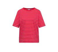 Chemise femme Cecil Striped Slubyarn Rouge L