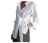 Chemise Femme Chic Et éLéGant - Chemisier féminin Ample et nouable pour Une élégance décontractée vêtement Confortable et stylé pour la Saison Printemps-été idéal pour Le Bureau