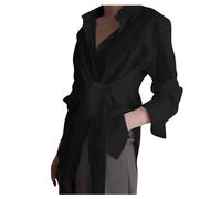 Chemise Femme Chic Et éLéGant - Chemisier féminin Ample et nouable pour Une élégance décontractée vêtement Confortable et stylé pour la Saison Printemps-été idéal pour Le Bureau