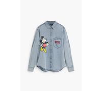 Desigual Shirt Mickey pour M Bleu