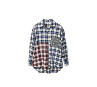 Chemise femme Desigual Pame - bleu/rouge - S S