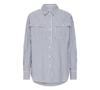 Chemise femme Ichi Katja Bleu 34