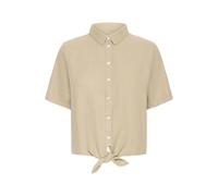 Chemise femme Ichi Linno 2 Marron 38