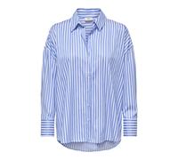 JDY Chemisier 'JDYVesper' bleu clair / blanc, Taille S