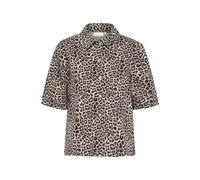 Chemise femme KAFFE Leonora Marron 46
