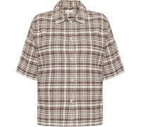 Chemise femme KnowledgeCotton Apparel Gots Vegan Beige S