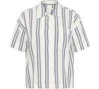 Chemise femme KnowledgeCotton Apparel Gots Vegan Bleu S